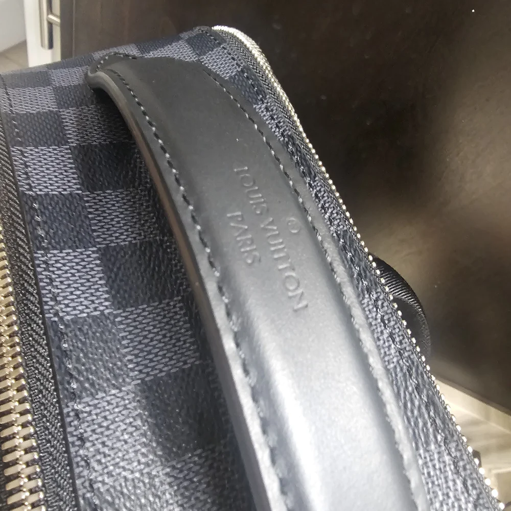 Louis Vuitton Graphite Checkered Backpack - Picture 6 of 16